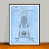 1881 Edison Bulb Patent Print - UNFRAMED