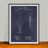 1881 Thomas Edison Incandescing Electric Lamp Patent Print - Unframed