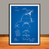 1882 Cairns Fireman's Hat Patent Print - Unframed