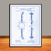 1882 J. Tregoning & L.H. Latimer Electric Lamps Patent Print - Unframed
