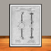 1882 J. Tregoning & L.H. Latimer Electric Lamps Patent Print - Unframed