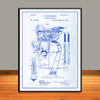 1883 J.E. Matzeliger Lasting Machine Patent Print - Unframed
