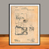 1883 Schmid Photographic Camera Patent Print - Unframed