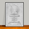 1884 Manufacture of Cigars Patent Print - UNFRAMED