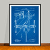 1885 Road Grader Patent Print - Unframed
