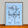 1885 Road Grader Patent Print - Unframed