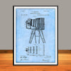 1885 Samuels Photographic Camera Patent Print - Unframed