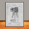 1885 Samuels Photographic Camera Patent Print - Unframed