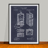 1885 Hidden Flask Patent Print - Unframed