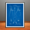 1886 Calipers and Dividers Patent Print - Unframed