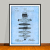 1887 Farias Cigar Patent Print - UNFRAMED