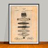 1887 Farias Cigar Patent Print - UNFRAMED