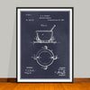 1887 Pharmacist Druggist's Mortar Patent Print - UNFRAMED
