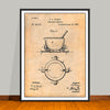 1887 Pharmacist Druggist's Mortar Patent Print - UNFRAMED