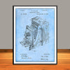 1887 Blair Photographic Camera Patent Print - UNFRAMED