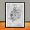 1887 Blair Photographic Camera Patent Print - UNFRAMED