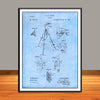 1887 Easel Patent Print - Unframed