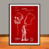 1889 Richet Fireman's Mask Patent Print - UNFRAMED