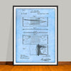 1890 Cigar Rolling Apron Patent Print - UNFRAMED