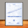 1890 W.B. Purvis Fountain Pen Patent Print - UNFRAMED