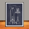 1890 Granger Fire Extinguisher Patent Print - Unframed