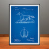 1890 Phelps Horse Harness Patent Print - Unframed
