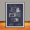 1890 Thomas Blair Camera Patent Print - Unframed