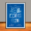 1890 Thomas Blair Camera Patent Print - Unframed