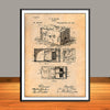 1890 Thomas Blair Camera Patent Print - Unframed