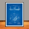 1891 Merry Go Round Patent Print - Unframed