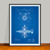 1891 Tesla Alternating Current Generator Patent Print - UNFRAMED
