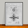 1891 Tesla Alternating Current Generator Patent Print - UNFRAMED