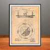 1891 Merry Go Round Patent Print - Unframed