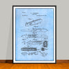 1891 Pocket Knife with clap Patent Print - Unframed