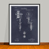 1891 Tattooing Machine Patent Print - Unframed
