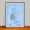 1892 Bean Hunting Shooting Jacket Patent Print - Unframed