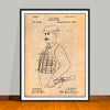 1892 Bean Hunting Shooting Jacket Patent Print - Unframed