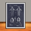 1892 Fireproof Garment Patent Print - Unframed