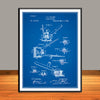 1892 Hair Clipper Patent Print - Unframed