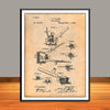 1892 Hair Clipper Patent Print - Unframed
