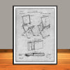 1892 Sketching Easel & Tool Patent Print - Unframed