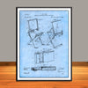 1892 Sketching Easel & Tool Patent Print - Unframed