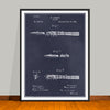 1892 Surgeons Scalpel Patent Print - Unframed
