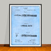 1892 Surgeons Scalpel Patent Print - Unframed