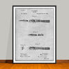1892 Surgeons Scalpel Patent Print - Unframed