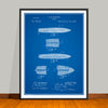 1893 Harris Cigar Patent Print - UNFRAMED