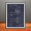 1893 HVAC Blower Motor Mortier Patent Print - Unframed