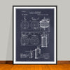 1893 Process of Making Beer Patent Print - Unframed