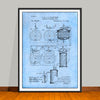 1893 Process of Making Beer Patent Print - Unframed