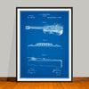 1893 Stratton & Son Acoustic Guitar Patent Print - Unframed
